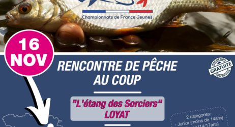 Rencontre JUNIOR FISHING TOUR "COUP" LOYAT