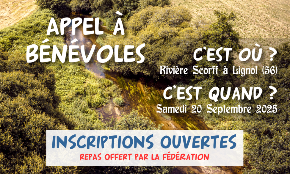 Inscription gratuite - Entretien du Scorff le 20-09-2025